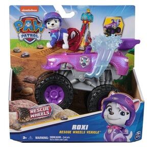 Paw Patrol Roxi Rescue Wheels Vehicle - Purple and Gray